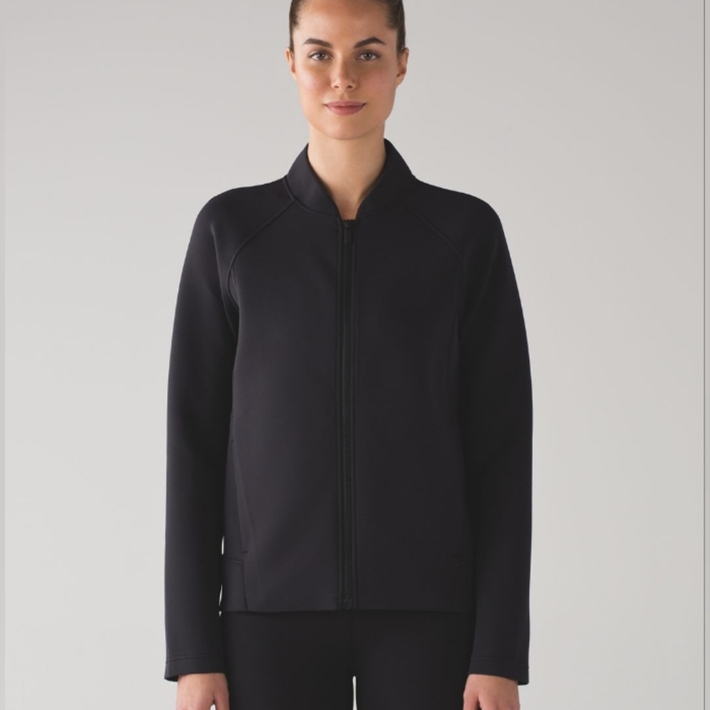 Lululemon Black Embrace The Space Jacket 8